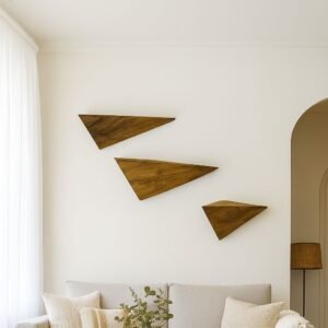 Triangle Floating Wall Shelf